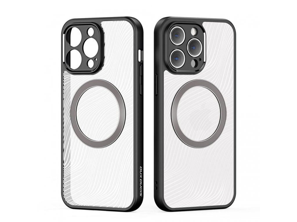 DUX DUCIS Aimo Mag - Durable Back Cover compatible with MagSafe for Apple iPhone 13 Pro black