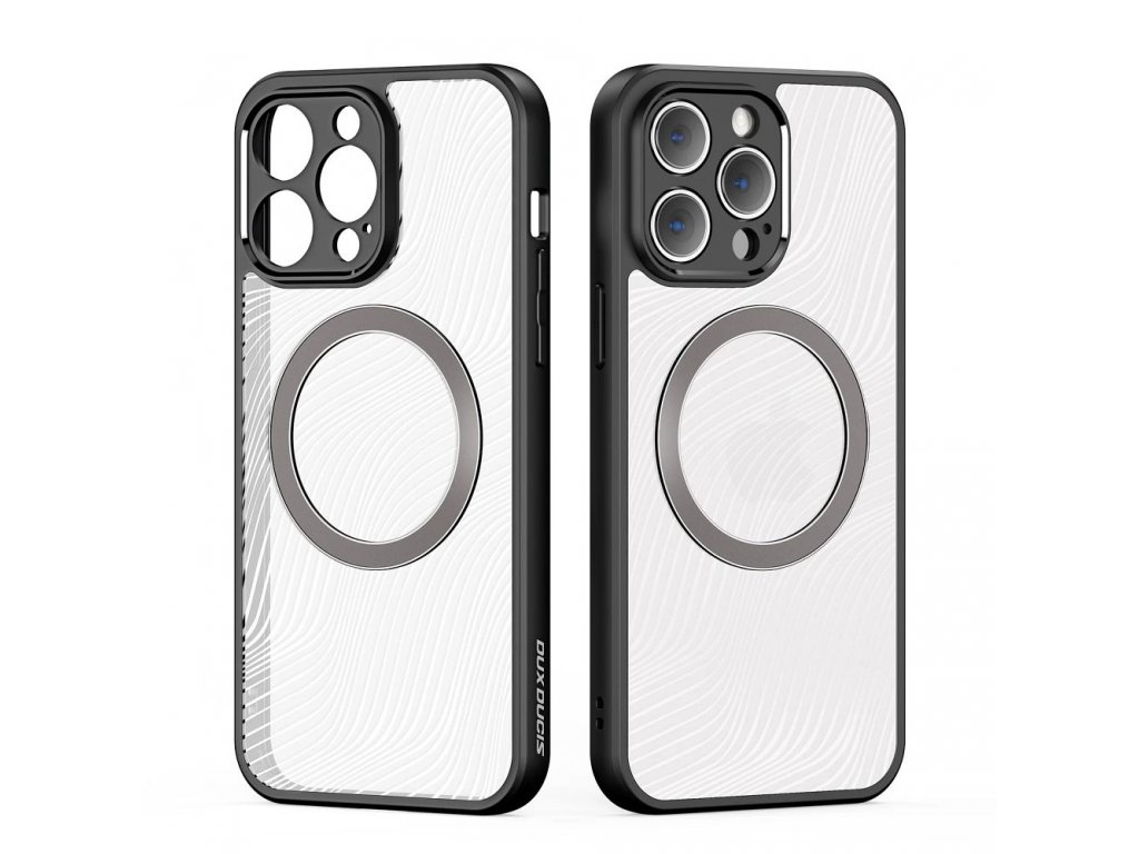 DUX DUCIS Aimo Mag - Durable Back Cover compatible with MagSafe for Apple iPhone 13 Pro Max black