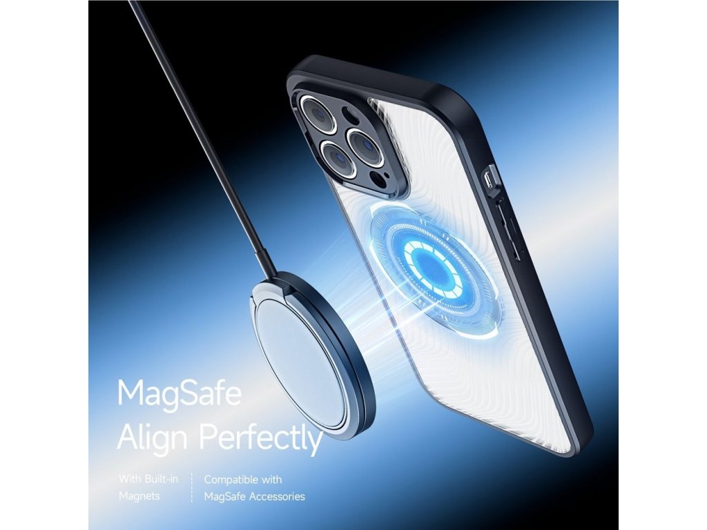 DUX DUCIS Aimo Mag - Durable Back Cover compatible with MagSafe for Apple iPhone 13 Pro Max black