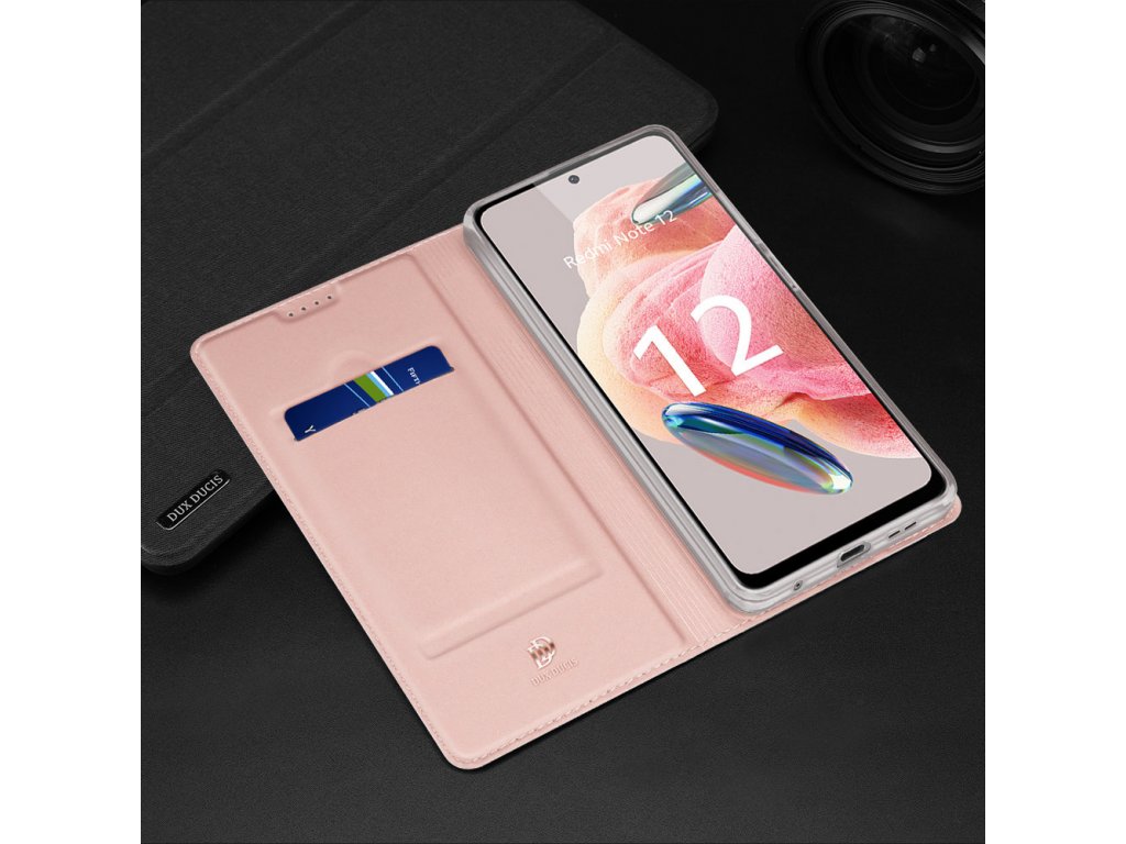 Pouzdro Dux Ducis Skin Pro Case pro Xiaomi Redmi Note 12 - černé