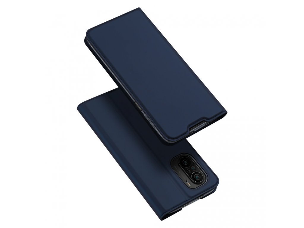 Dux Ducis Skin Pro pouzdro s flipovým krytem Xiaomi Redmi K40 Pro Plus / K40 Pro / K40 / Poco F3 modré