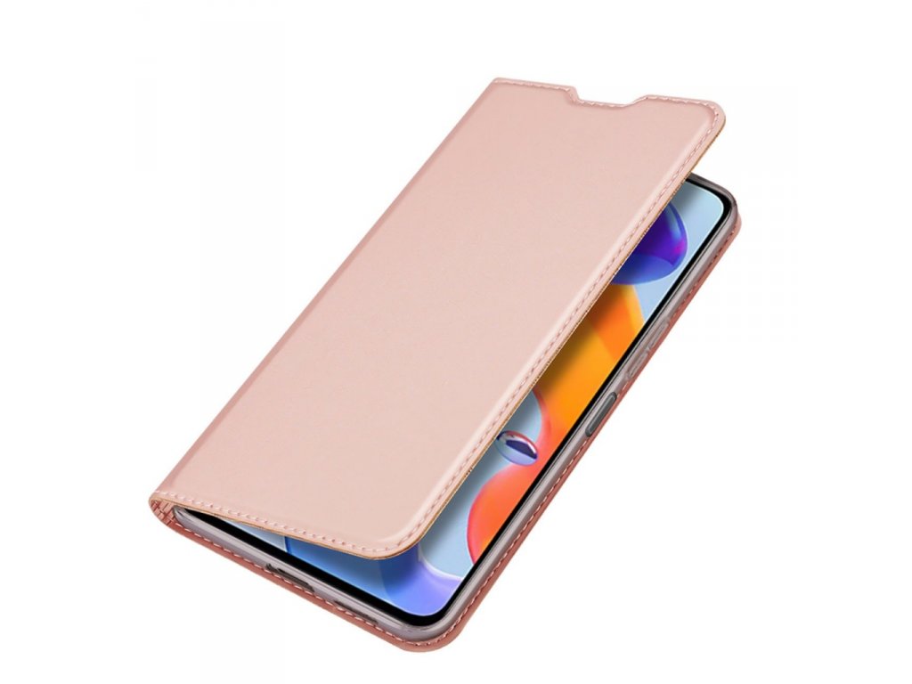 Dux Ducis Skin Pro pouzdro s flipovým krytem Xiaomi Redmi Note 11 Pro+ 5G / 11 Pro 5G / 11 Pro růžové