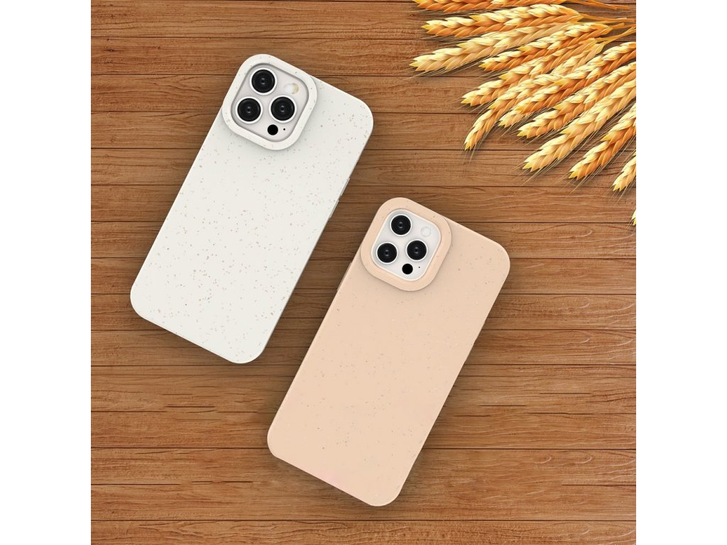 Eco Case iPhone 13 silikonový obal na telefon zelený