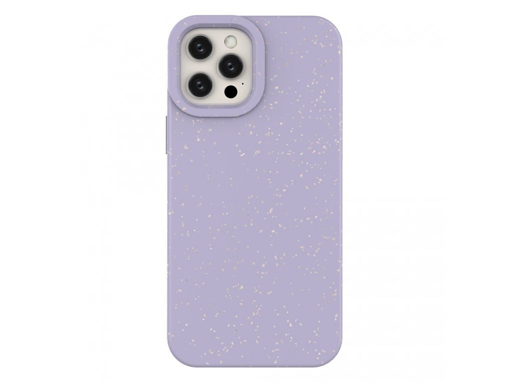 Eco Case Silikonové pouzdro na telefon iPhone 12 mini fialové