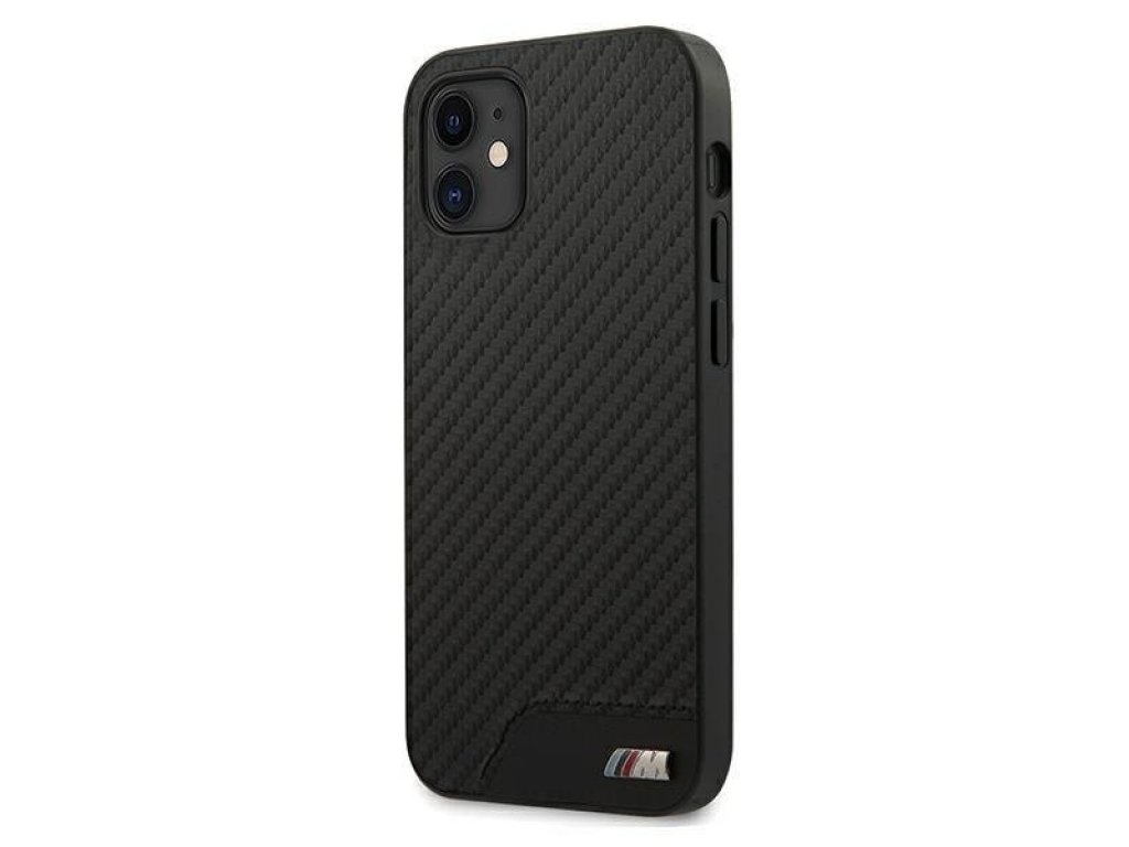 Pevné pouzdro Etui BMW pro iPhone 12 mini - černé