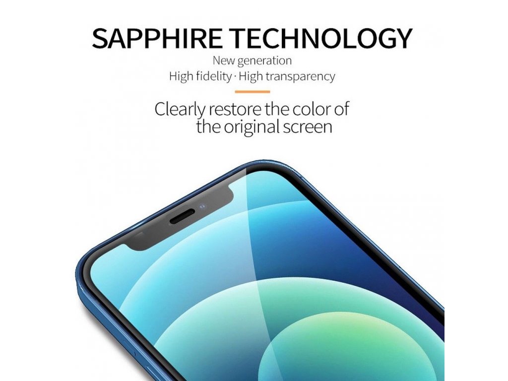 Extra tvrdé tvrzené sklo Sapphire Glass - pro iPhone 11 - 6,1"