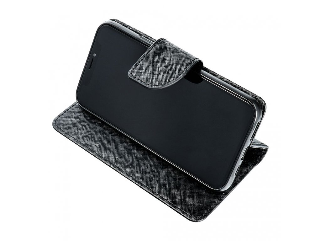 Fancy Book case for IPHONE 15 PLUS black