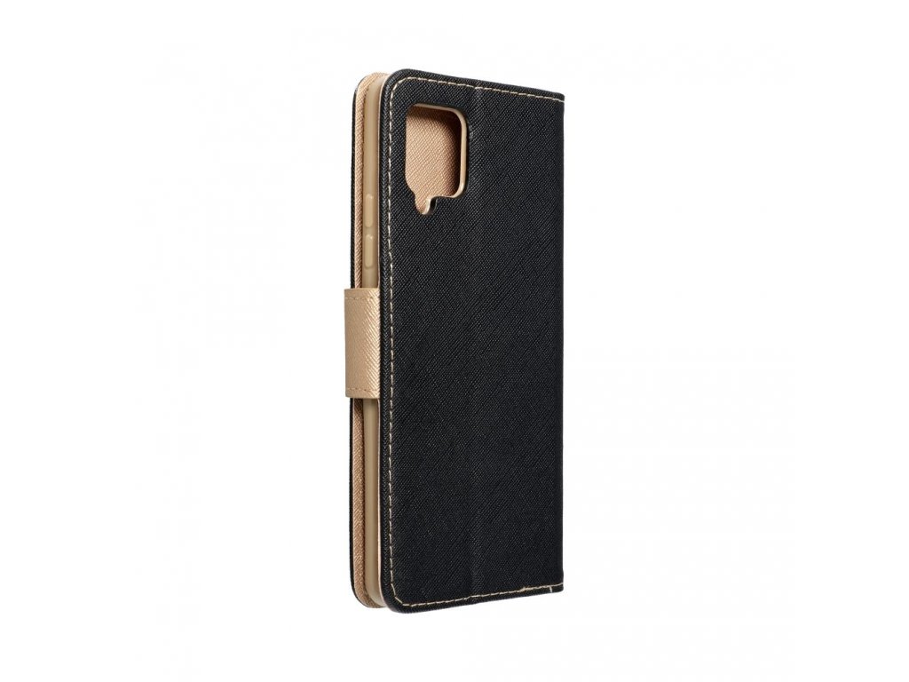 Fancy Book case for IPHONE 15 PLUS black / gold