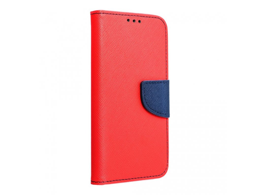 Fancy Book case for IPHONE 15 PLUS red / navy