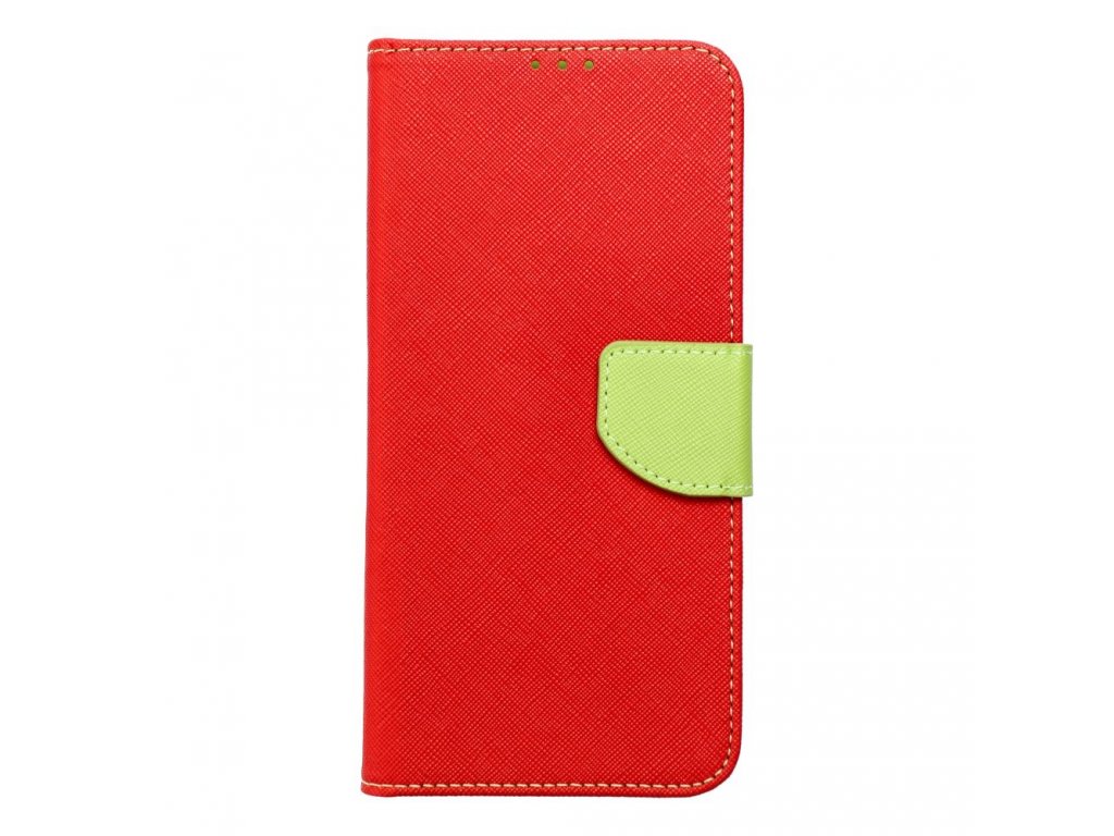 Fancy Book case for SAMSUNG M13 4G red / lime