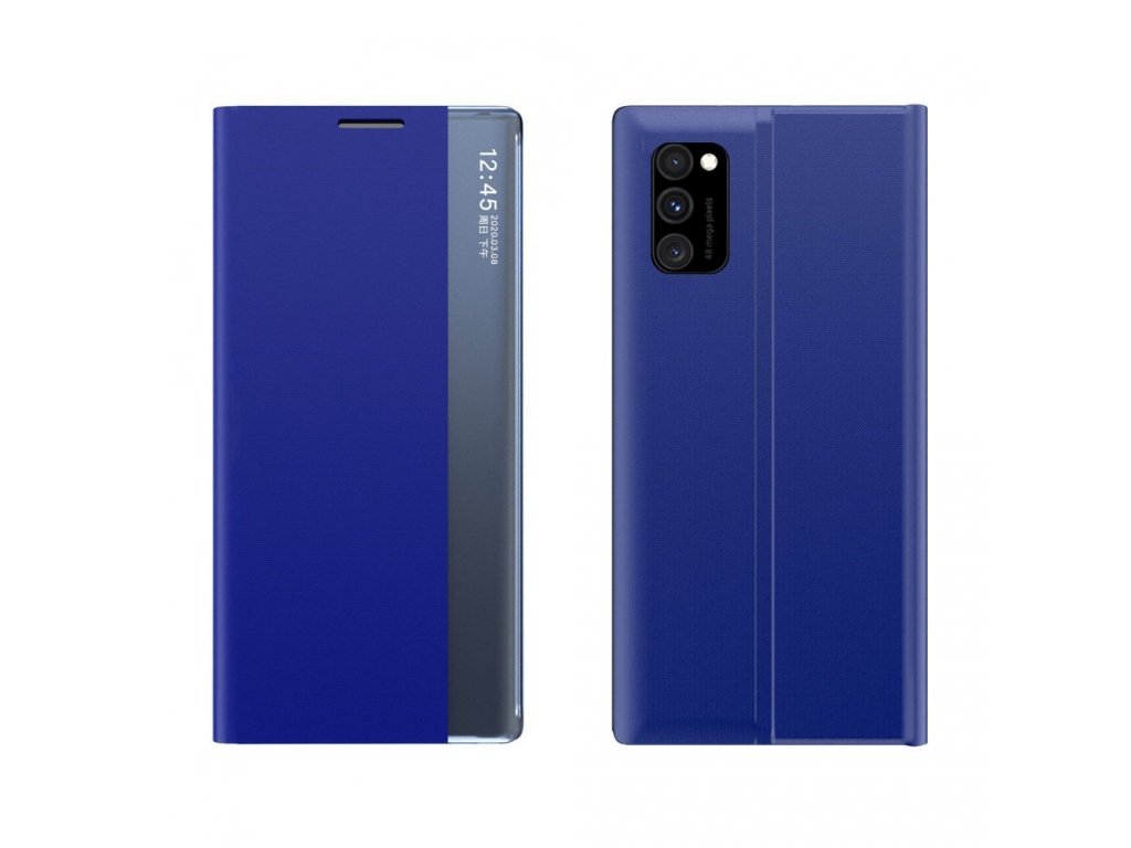 Flipový kryt Sleep Case s funkcí stojánku Samsung Galaxy A51 5G modrý