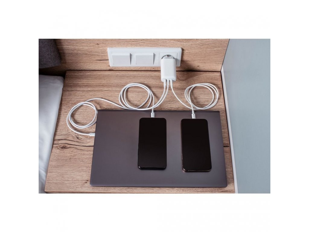 FORCELL kabel USB-A na USB-C QC4.0 3A/20V 60W C336 1m bílý