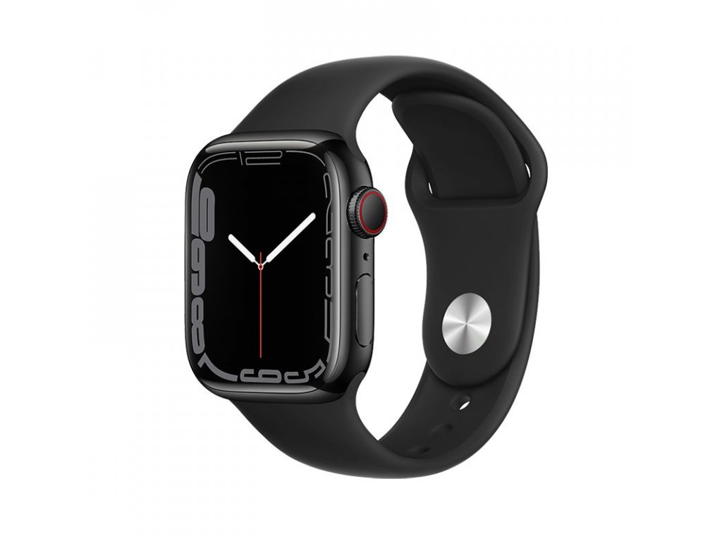 Řemínek FORCELL F-DESIGN FA01 pro Apple Watch 38/40/41 mm - černý