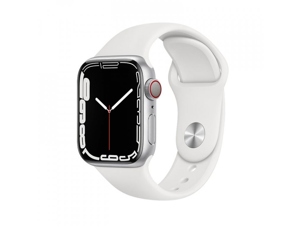 Řemínek FORCELL F-DESIGN FA01 pro Apple Watch 42/44/45/49 mm - bílý