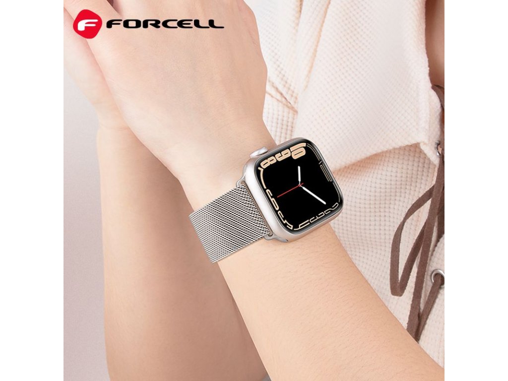 Řemínek FORCELL F-DESIGN FA03 pro Apple Watch 38/40/41mm - zlatý