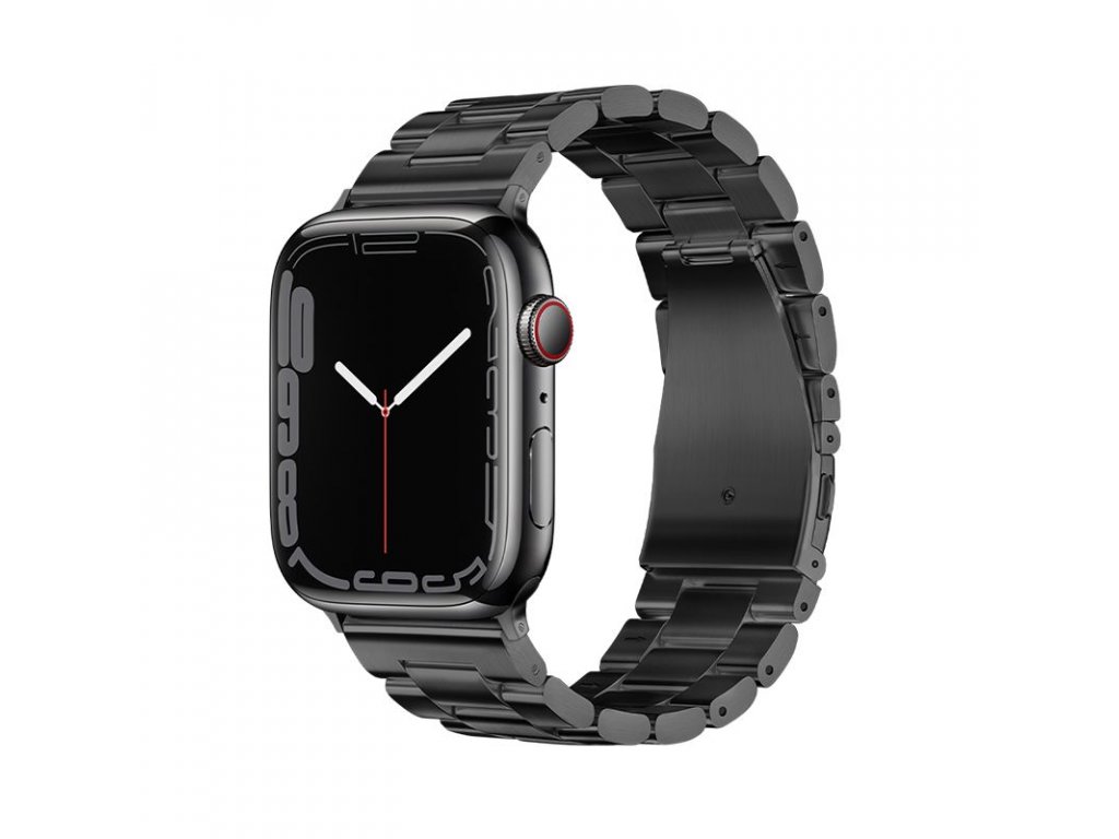 Řemínek FORCELL F-DESIGN FA10 pro Apple Watch 38/40/41 mm - černý