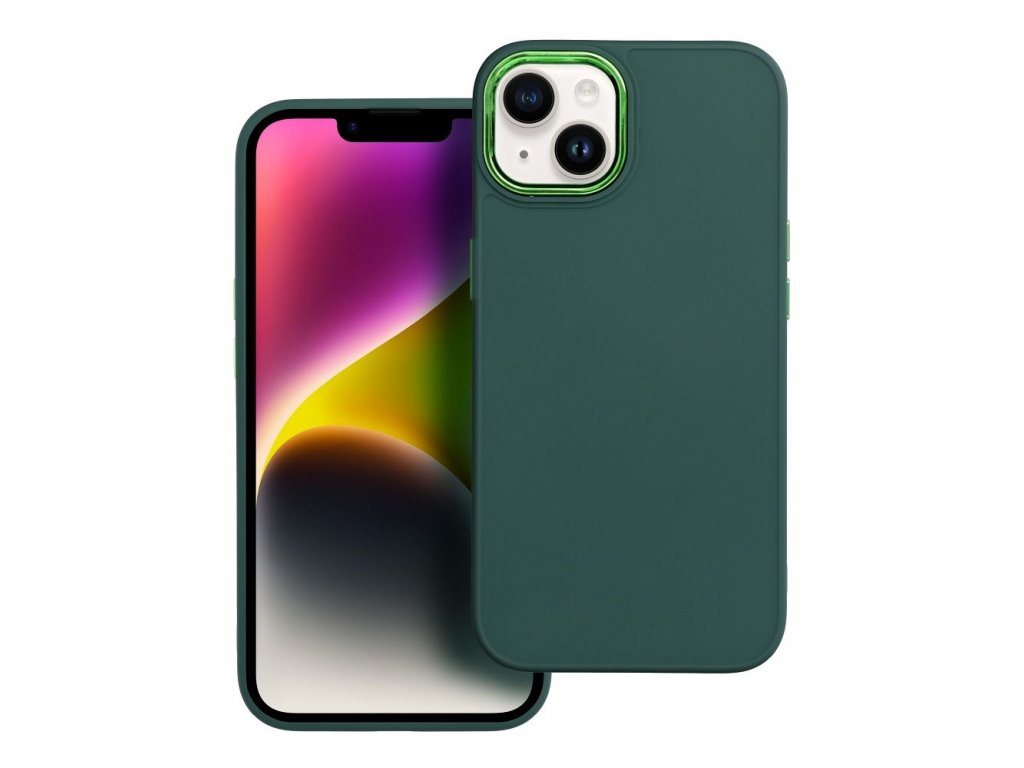 FRAME Case for IPHONE 12 MINI green