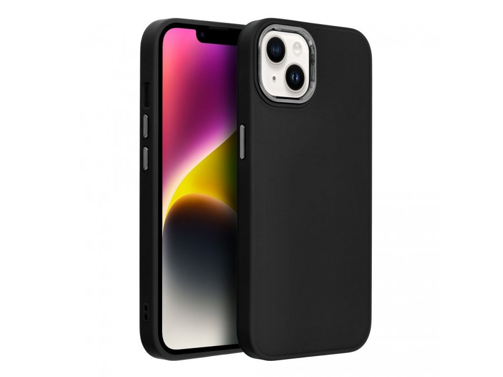 Pouzdro FRAME pro iPHONE 15 Plus - černé