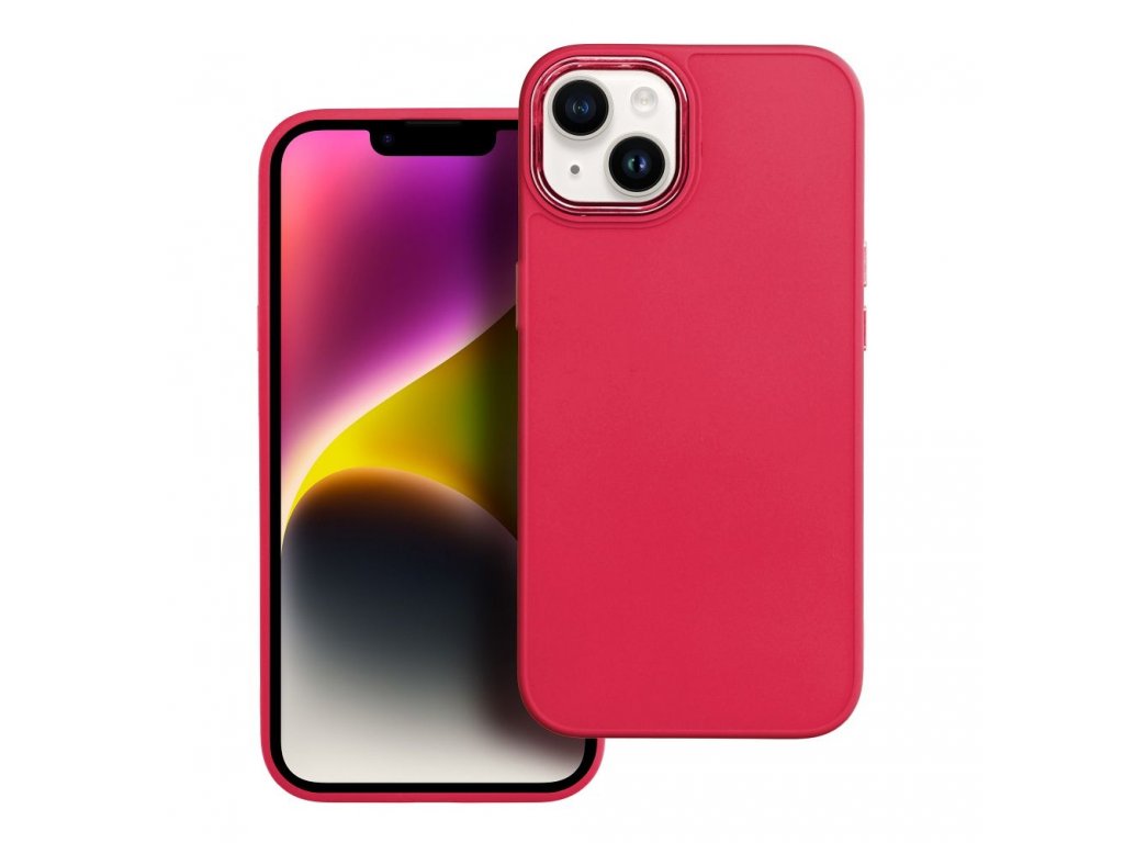 Zadní kryt FRAME pro SAMSUNG Galaxy A12 magenta