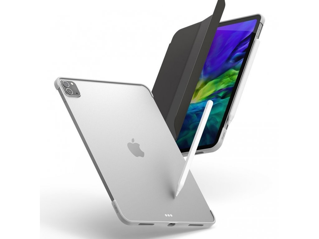 Frame Shield samolepicí ochranné pouzdro s bočním rámečkem pro iPad Pro 11'' 2020 / iPad Pro 11'' 2018 černé (vhodné pro Apple Pencil) (ACFS0001)