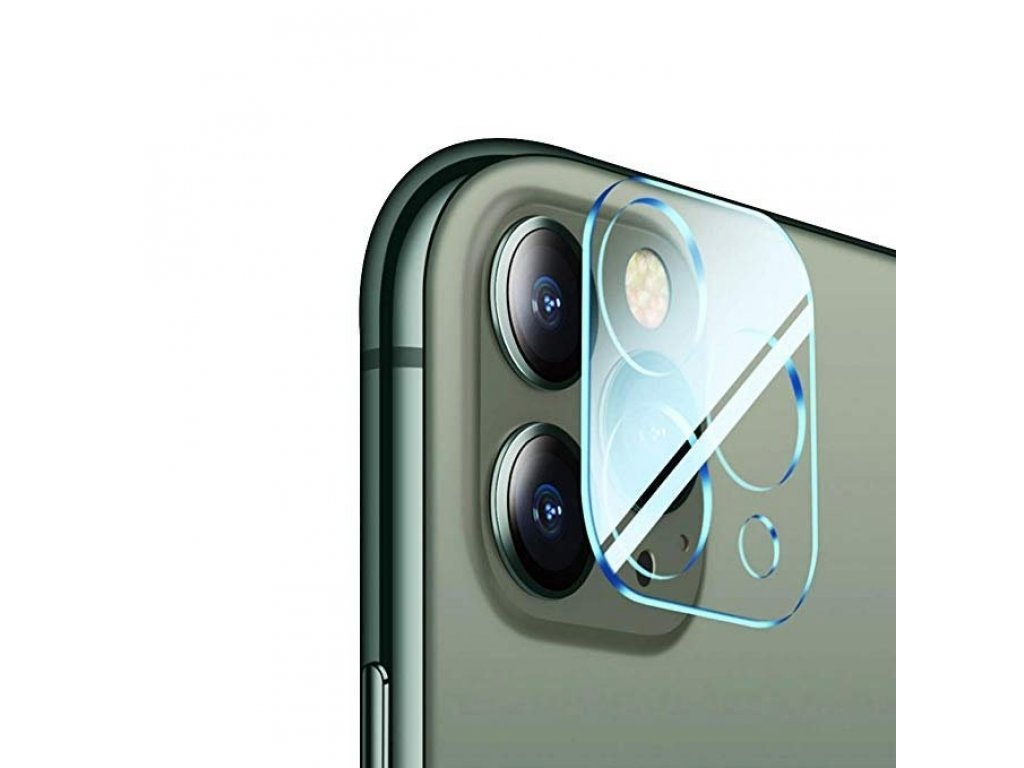 Full Camera Tempered Glass tvrzené sklo 9H na celý objektiv kamery iPhone 11 Pro Max / iPhone 11 Pro