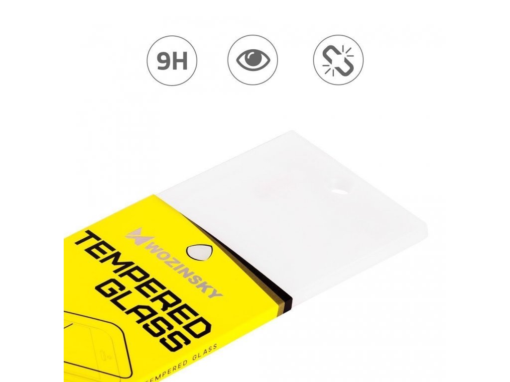 Full Cover Flexi Nano skleněná fólie s rámem Xiaomi Redmi Note 8 Pro černé