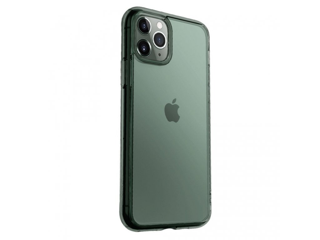 Fusion pouzdro s gelovým rámem iPhone 11 Pro Max zelené (FSAP0049)