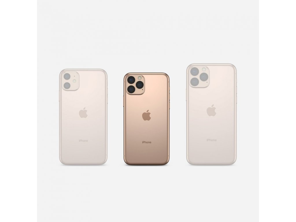 Fusion pouzdro s gelovým rámem iPhone 11 Pro šedé (FSAP0039)