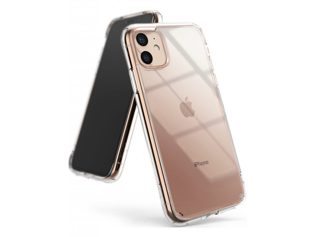 Fusion pouzdro s gelovým rámem iPhone 11 průsvitné (FSAP0040)