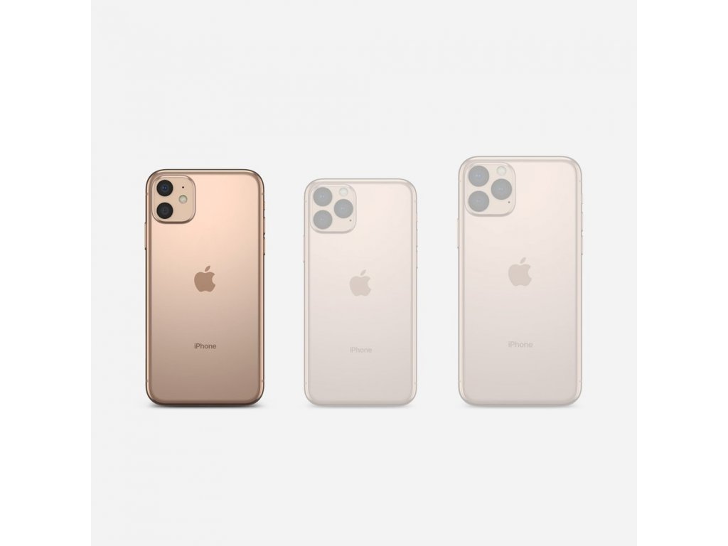 Fusion pouzdro s gelovým rámem iPhone 11 průsvitné (FSAP0040)