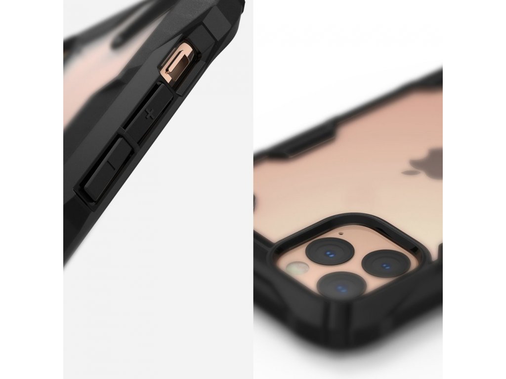 Fusion X pancéřové pouzdro s rámem iPhone 11 Pro černé (FUAP0013)