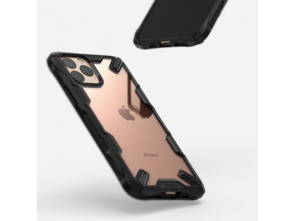 Fusion X pancéřové pouzdro s rámem iPhone 11 Pro černé (FUAP0013)