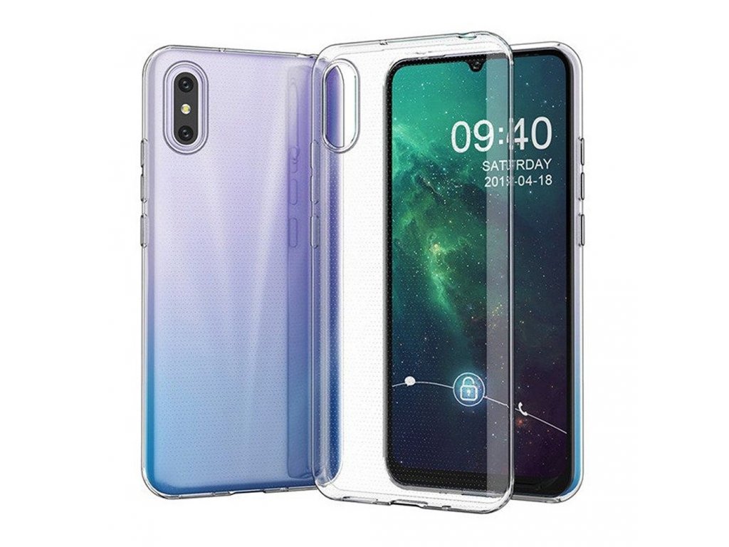 Futerał Back Case Ultra Slim 0,3mm do XIAOMI Redmi 9A transparent