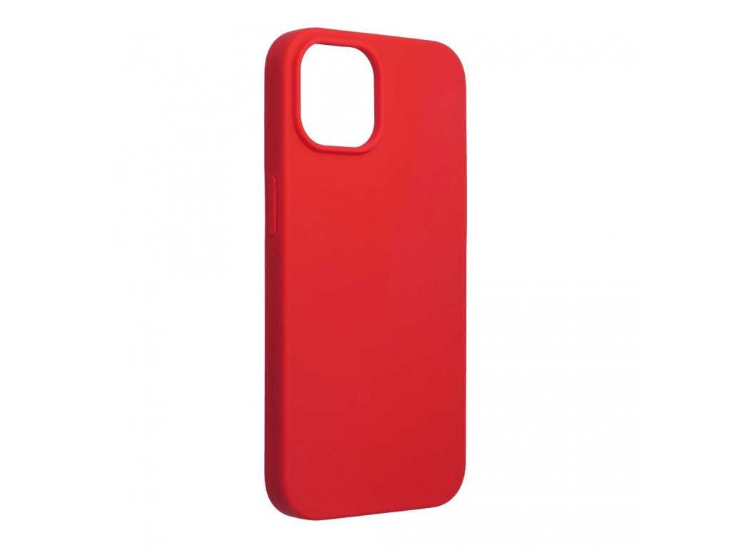 Pouzdro Forcell SILICONE pro IPHONE 14 ( 6.1 ) červené