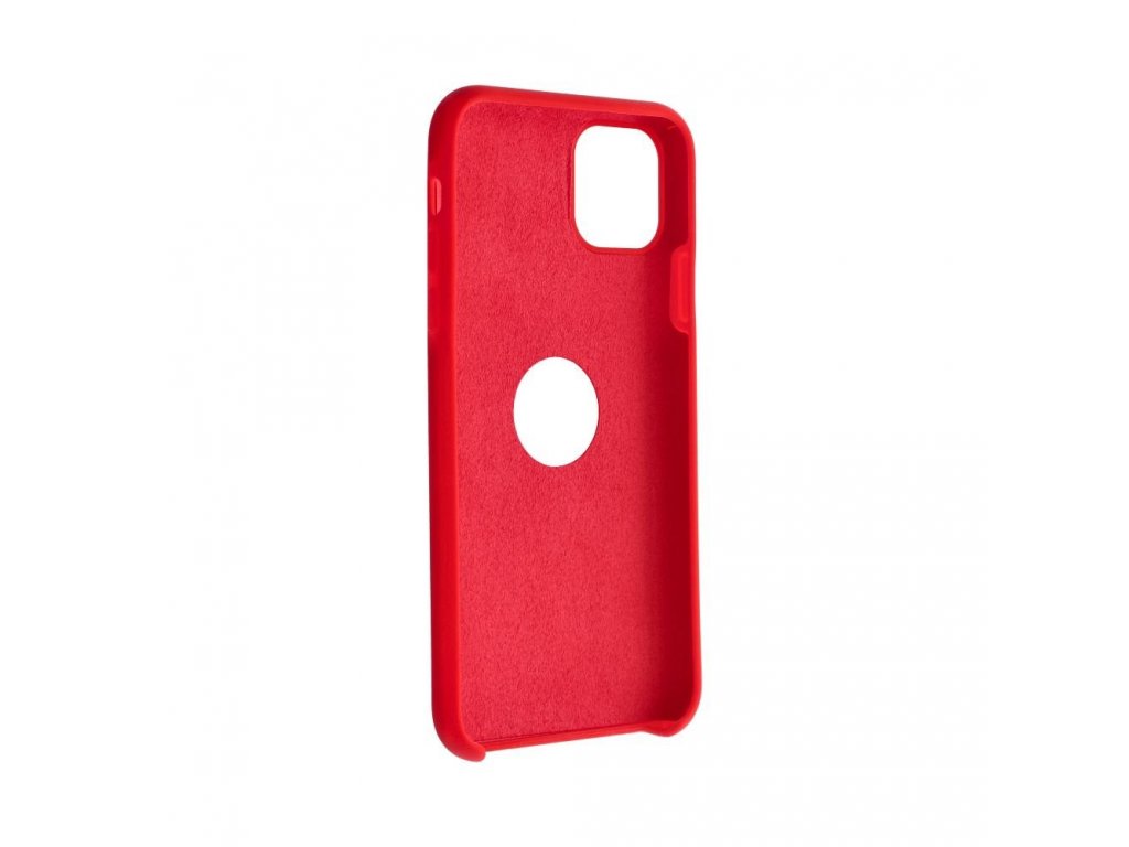 Pouzdro Forcell SILICONE pro IPHONE 14 ( 6.1 ) červené