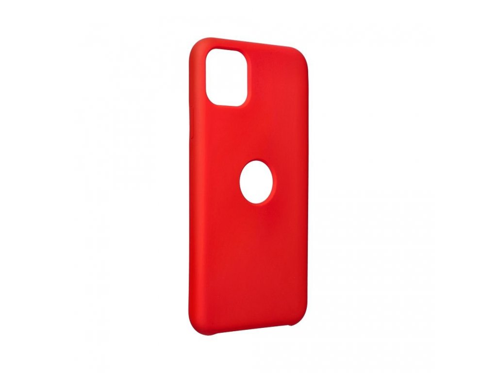 Pouzdro Forcell SILICONE pro IPHONE 14 ( 6.1 ) červené