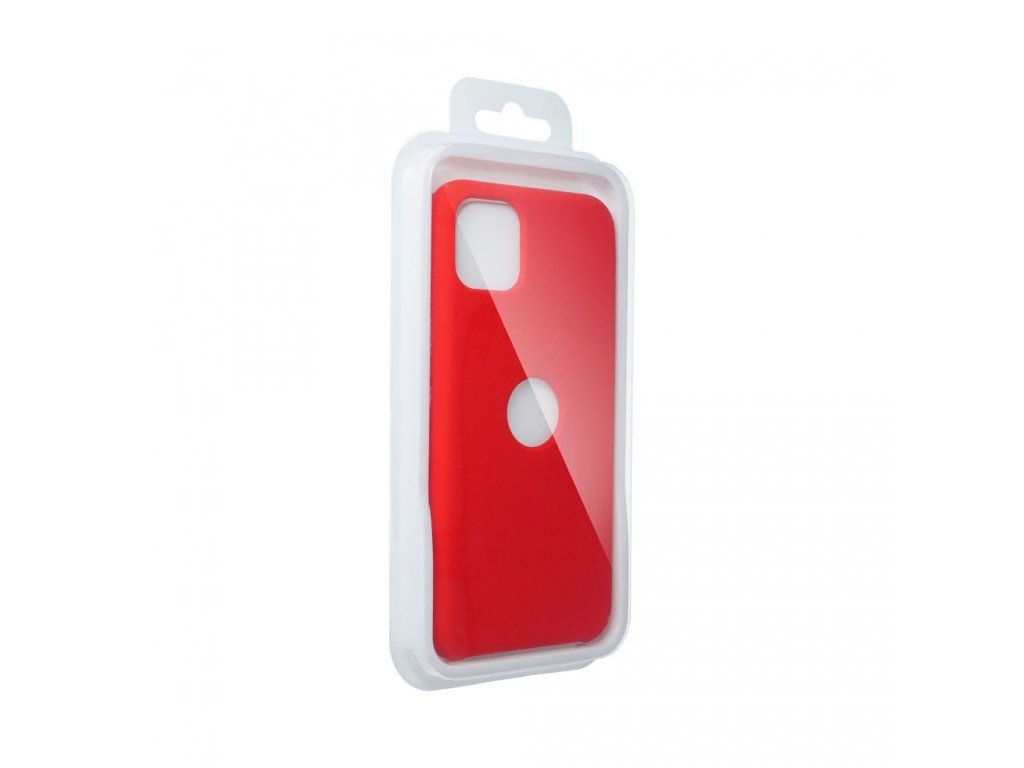 Pouzdro Forcell SILICONE pro IPHONE 14 ( 6.1 ) červené