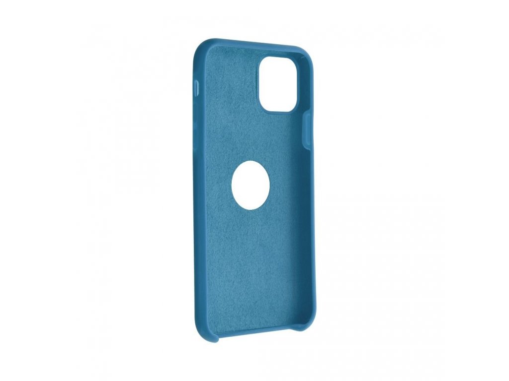 Pouzdro Forcell SILICONE pro IPHONE 14 ( 6.1 ) modré