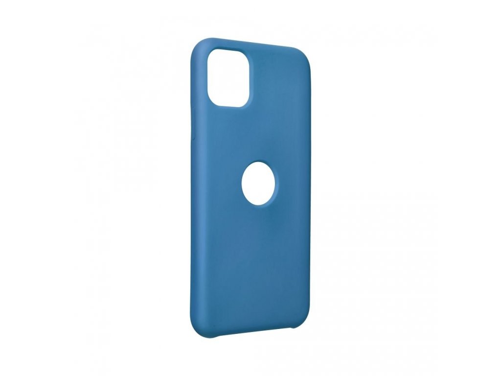 Pouzdro Forcell SILICONE pro IPHONE 14 ( 6.1 ) modré