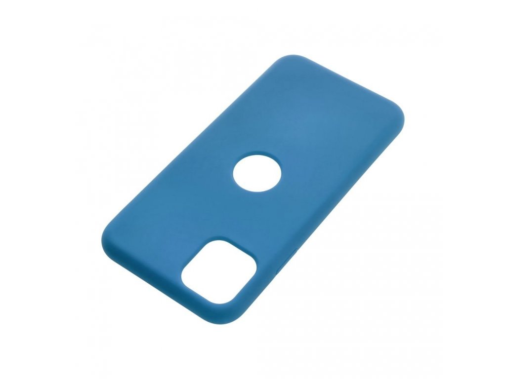 Pouzdro Forcell SILICONE pro IPHONE 14 ( 6.1 ) modré