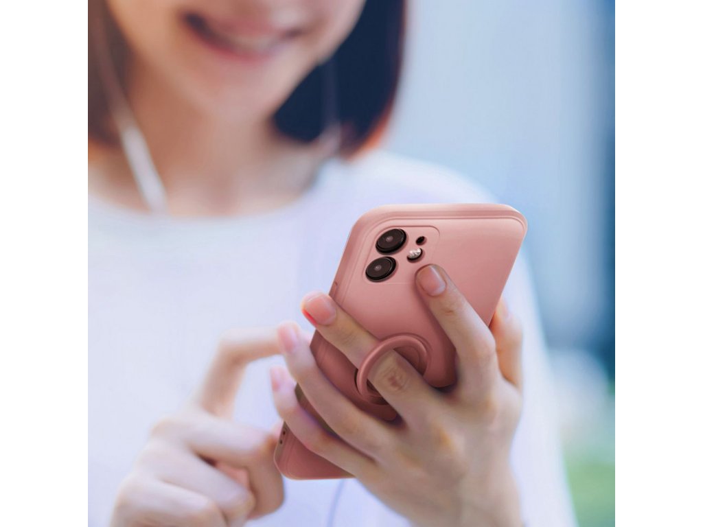 Pouzdro Roar Amber pro iPhone 15 - růžové