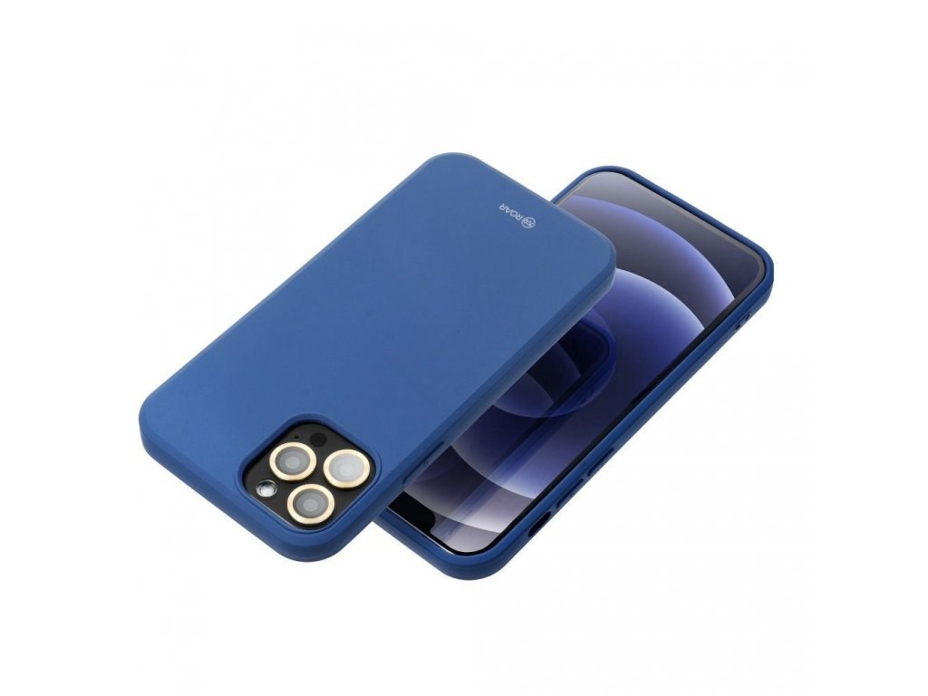 Barevné gelové pouzdro - pro iPhone 11 - Navy modré