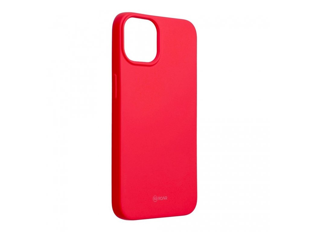 Pouzdro Roar Colorful Jelly Case pro iPhone 14 - Růžové