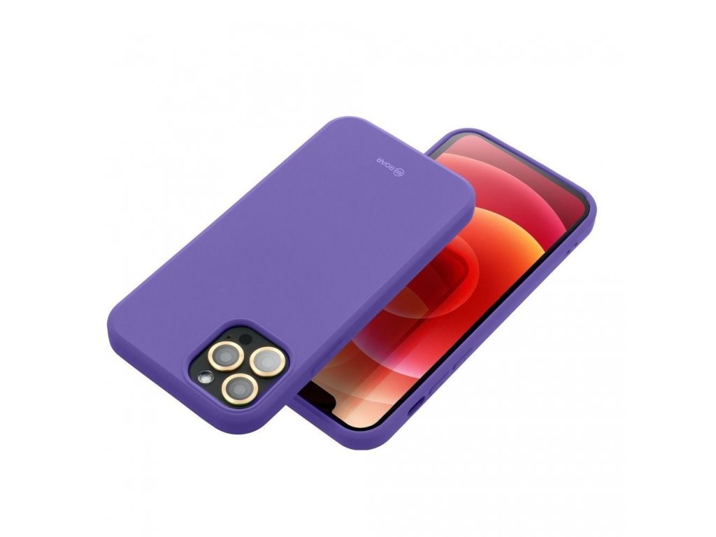 Pouzdro Roar Colorful Jelly Case pro Samsung Galaxy A52 5G / A52 LTE ( 4G ) / A52s 5G - fialové