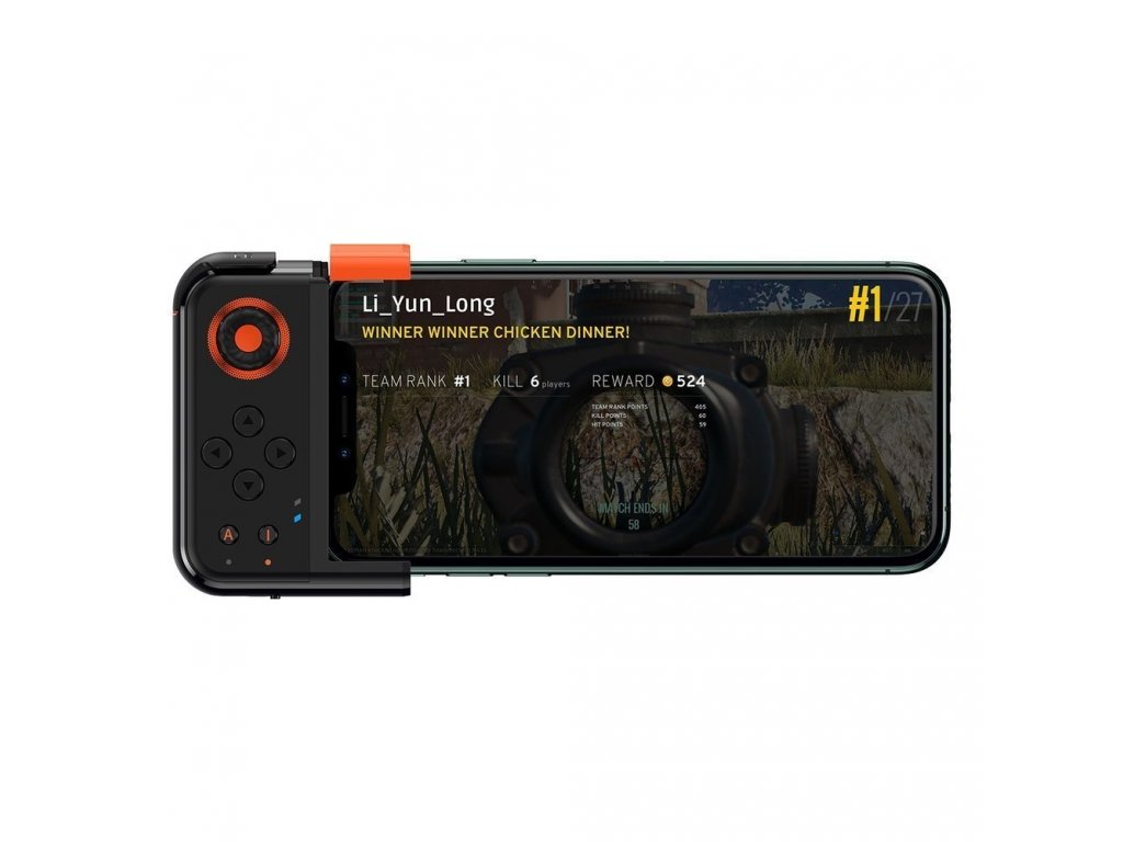 GAMO Mobilní herní jednoruční gamepad černý