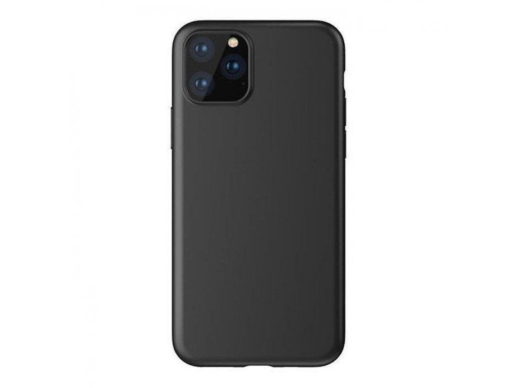 Gelové elastické pouzdro Soft Case pro iPhone 12 mini černé