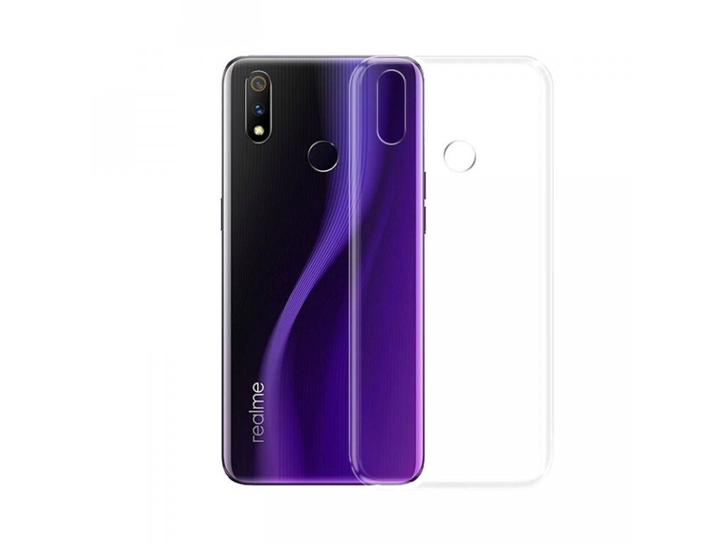 Gelové pouzdro Ultra Clear 0.5mm Realme 3 Pro průsvitné