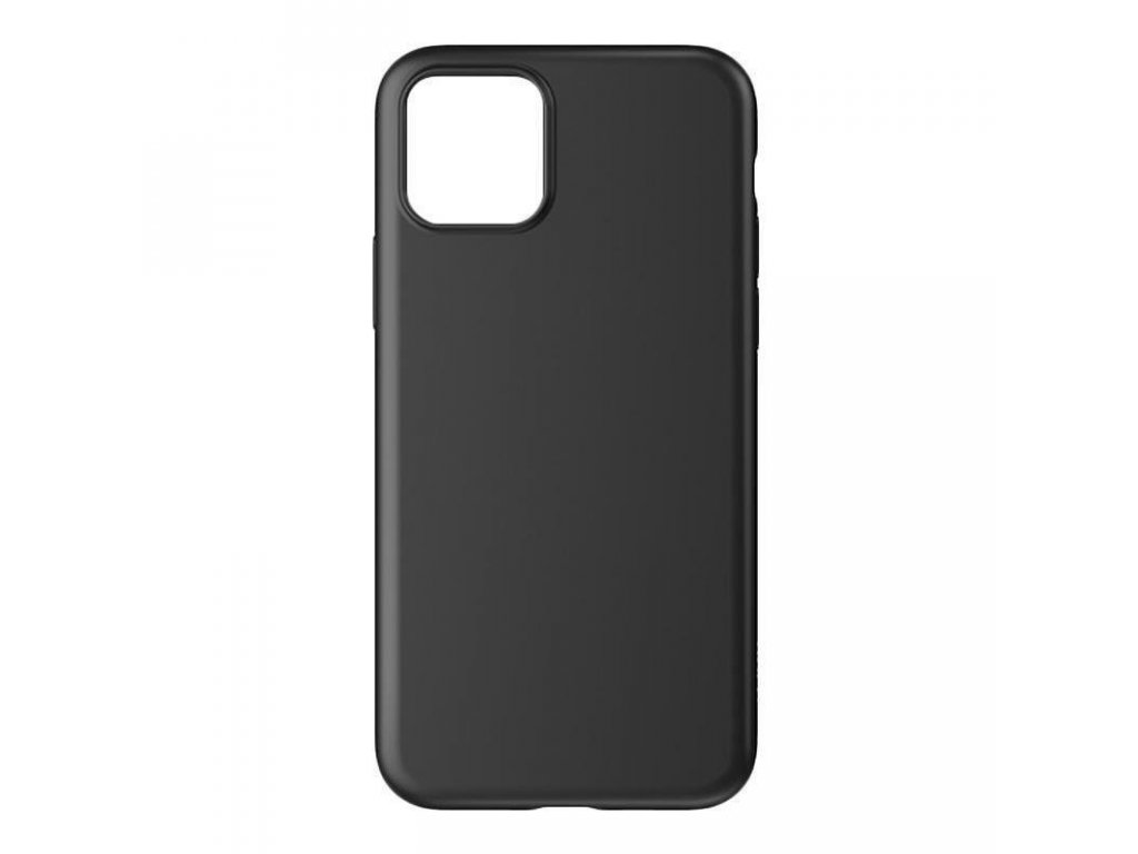 Gelový elastický zadní kryt Soft Case pro iPhone 11 černý