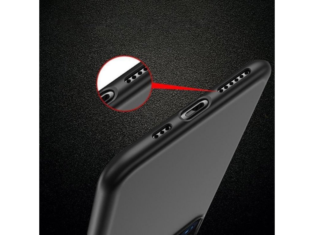 Gelový elastický zadní kryt Soft Case pro Realme 8 Pro / Realme 8 černý