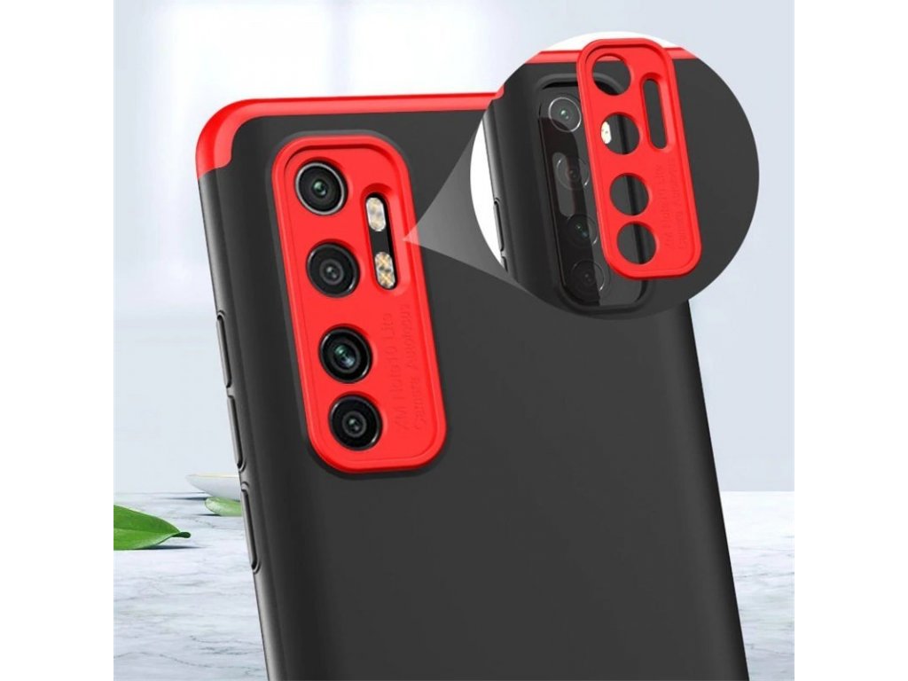 GKK 360 Protection Case full case přední + zadní strana Xiaomi Mi 10 Lite černá